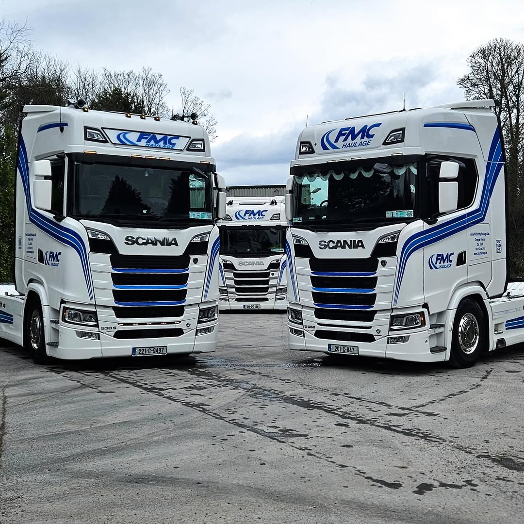 FMC Haulage fleet — Precision. Power. Legacy.